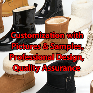 Wholesale Women Cream Faux Fur Platform Footwear