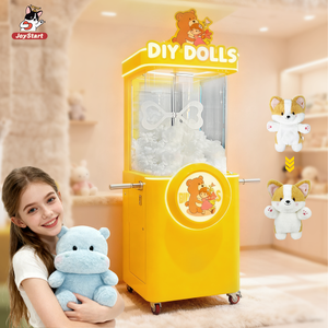 2 Nozzles Soft Toy Stuffing Machine