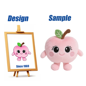 Shengye Brand Toy Manufacturer Custom OEM Embroidery Plush Fruit