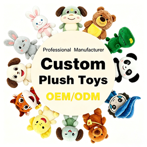 Custom Plush Toys Manufacturer OEM ODM Custom Mini Plush Animals Bear Design Super Soft PP Cotton Filled Stuffed Animal Dolls