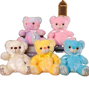 Customized LED Teddy Bear Plush Toys Luminous Light up